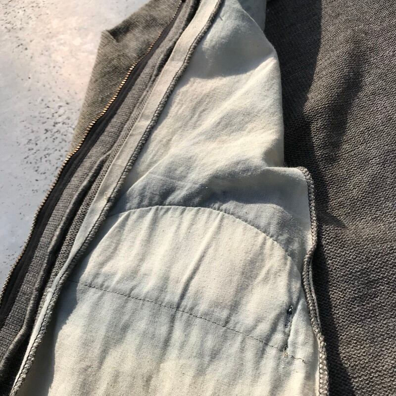 【ビンテージ】70's USA製 10-Xハンティングウールカーディガン　L 50e5159fda60ac59f0a81d59a2f160