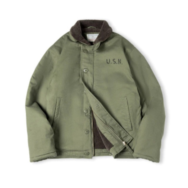 Lambswool tactical military jacket