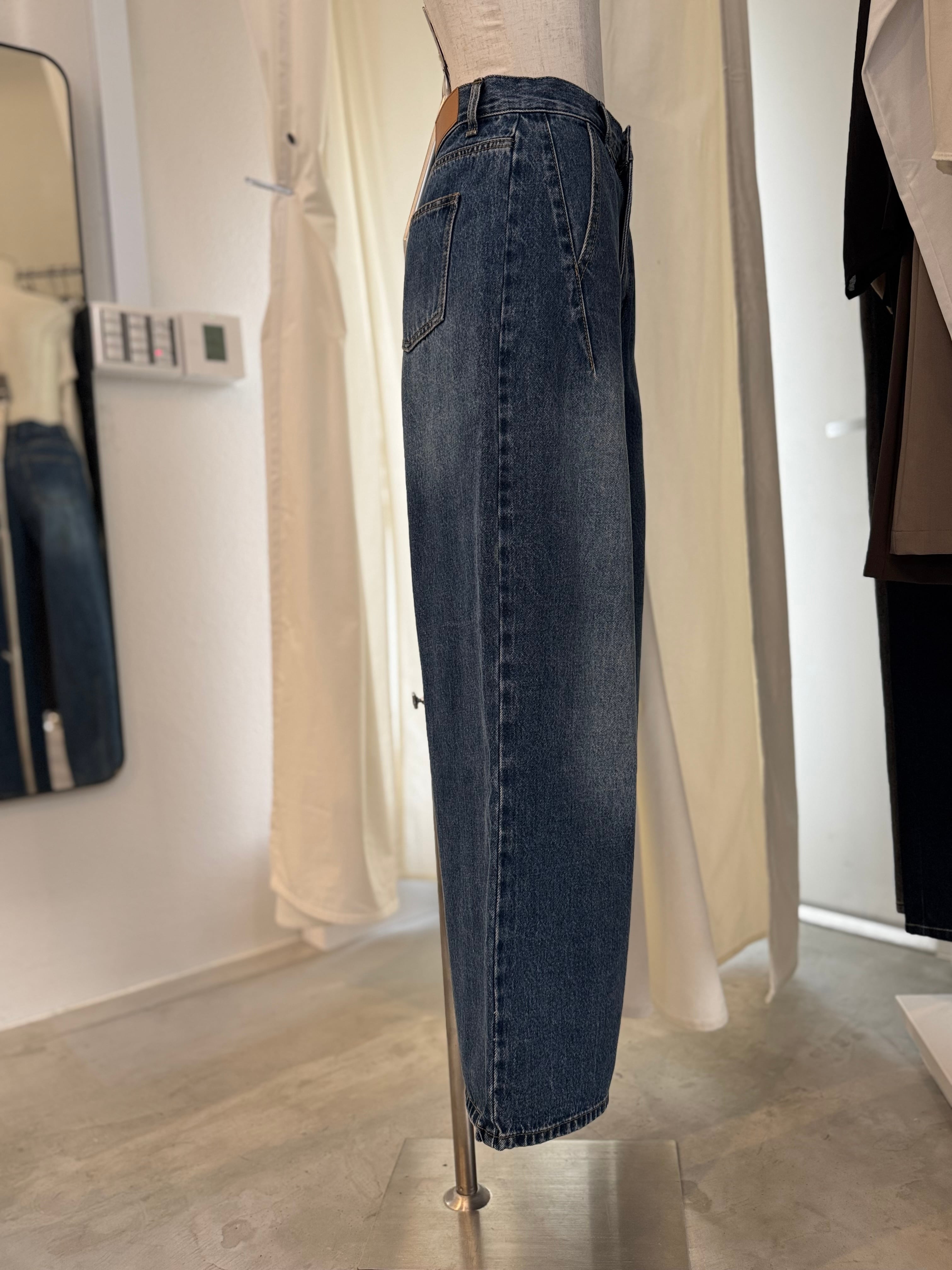 【PASSIONE】ワイドデニムパンツ 536616