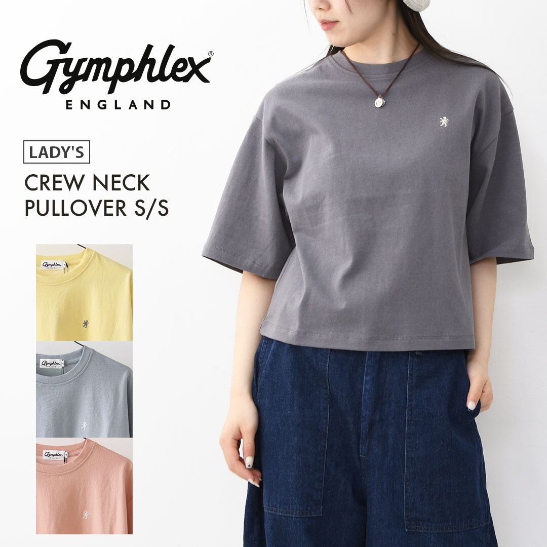 Gymphlex [ジムフレックス] CREW NECK PULLOVER S/S [GY-C0540KTS