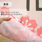 【受注生産】のれん ハローキティ和ロゴ 幅85×丈150cm 92179