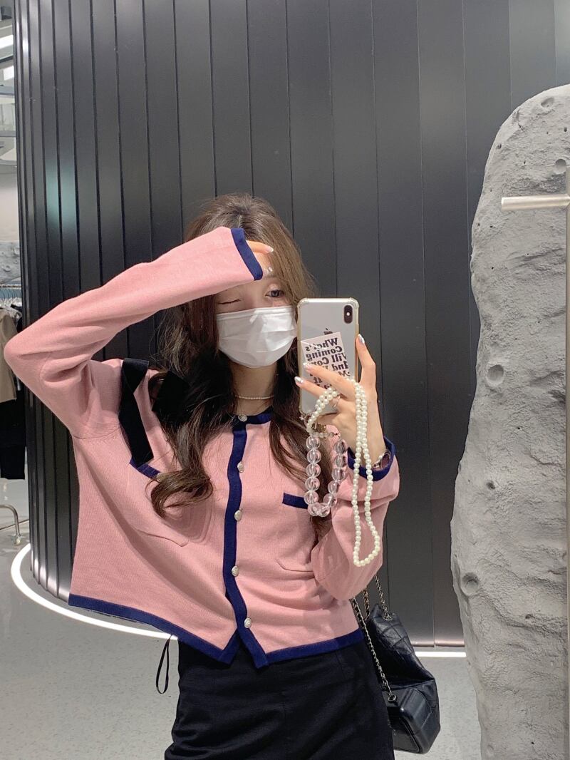 ルーズブラウス オータムカラー薄手セーター ロング 秋物 萌量不足39111858243