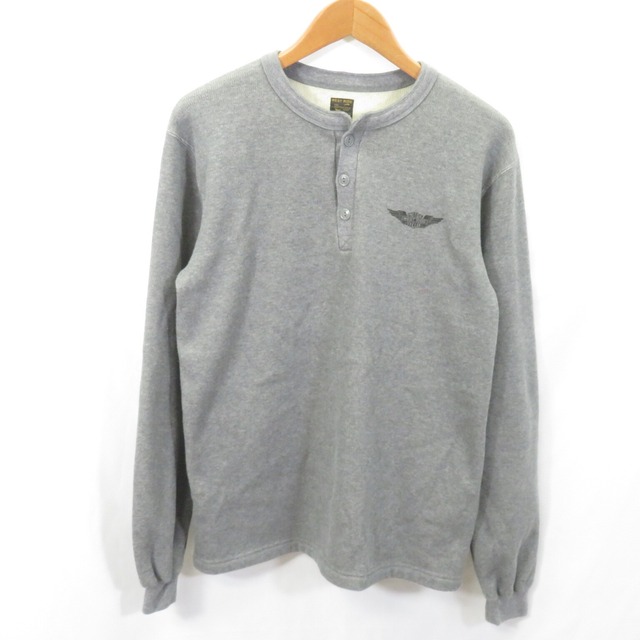 WESTRIDE BOMBER THERMAL HENLEY ヘンリーネック ロングスリーブ シャツ size40/ウエストライド 0705