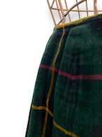 Checked pattern mini skirt