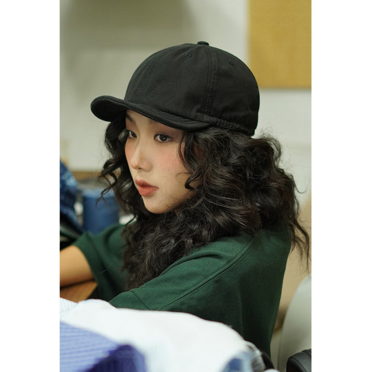 ストリート 紐付き キャップ G163