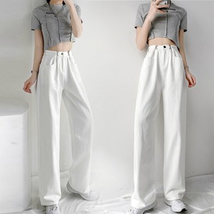 デニム ワイドパンツ レディース 韓国 ジーンズ 春夏秋冬 おしゃれ ストリート系 カジュアル 大人 かわいい きれいめ デニムパンツ ハイウエスト 大人可愛い 大人女子