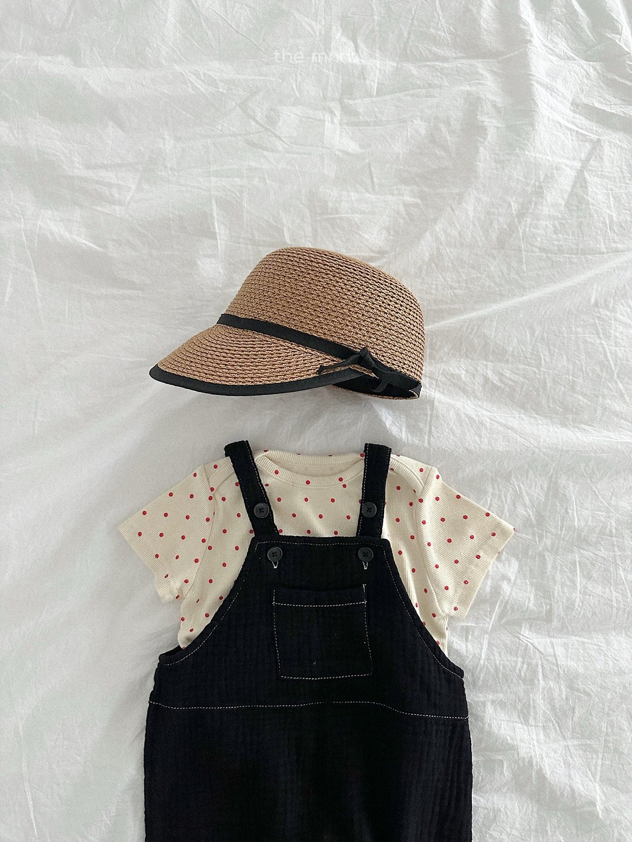 【取寄/韓国直送】minirobe 26/SM リトルドットTシャツ｜夏服｜韓国子供服