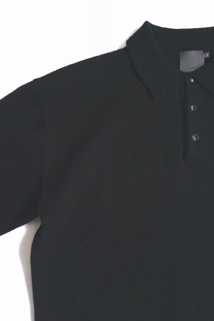 Alpaca Wool Smooth Knitted Polo