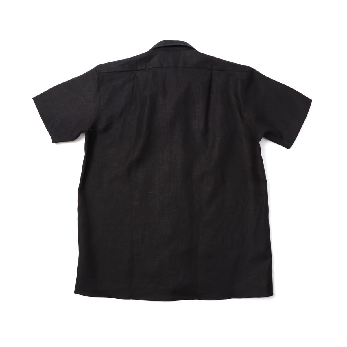 美品 USA製 インディビジュアライズドシャツ ノーカラーシャツ 黒 XL INDIVIDUALIZED SHIRTS インディビジュアライズドシャツ