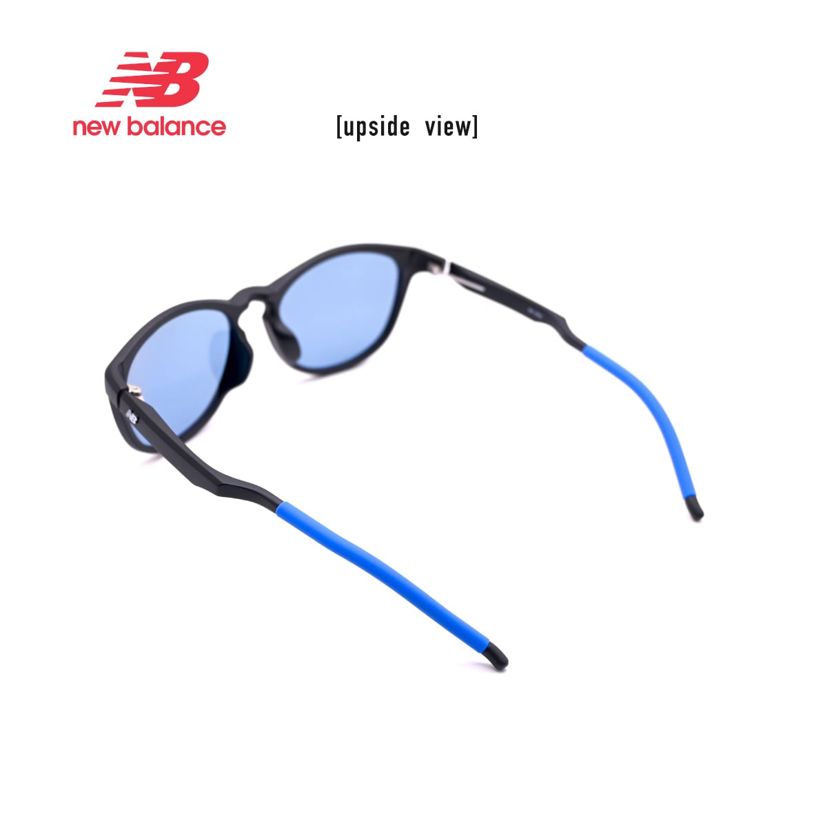 new balance/ 偏光サングラス：NB8104 C07/ マットブラック-ライト