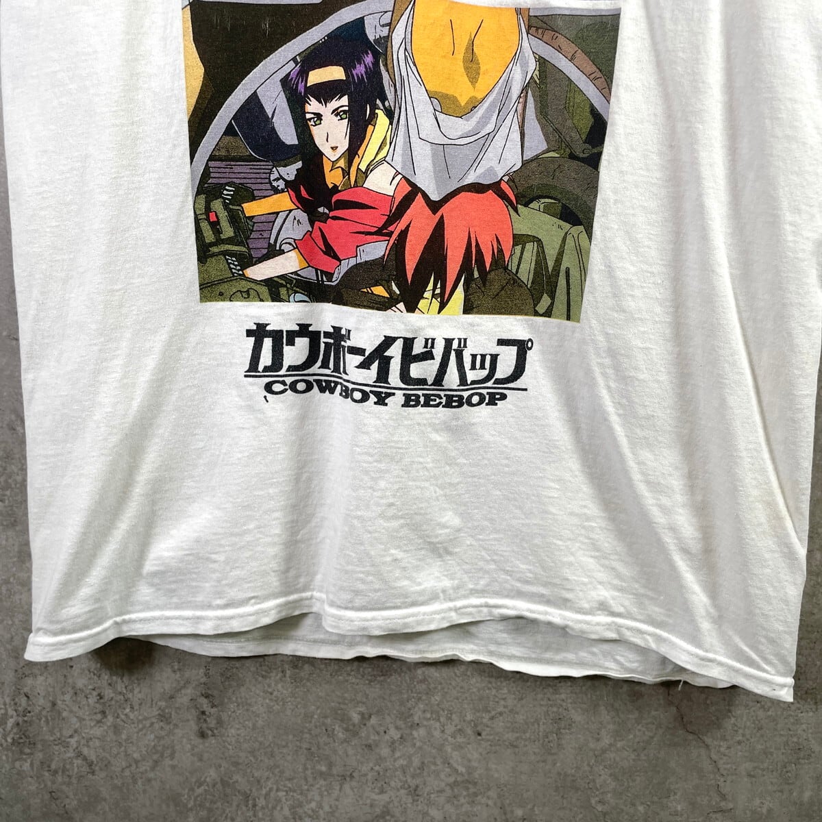COWBOY BEBOP カウボーイビバップ キャラクター プリントTシャツ