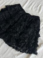 "BODYLINE"ボディライン Dot Fril Skirt