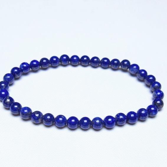ラピスラズリ ブレスレット 5mm 一点物 メール便可 [M便 1/10] 111-48426