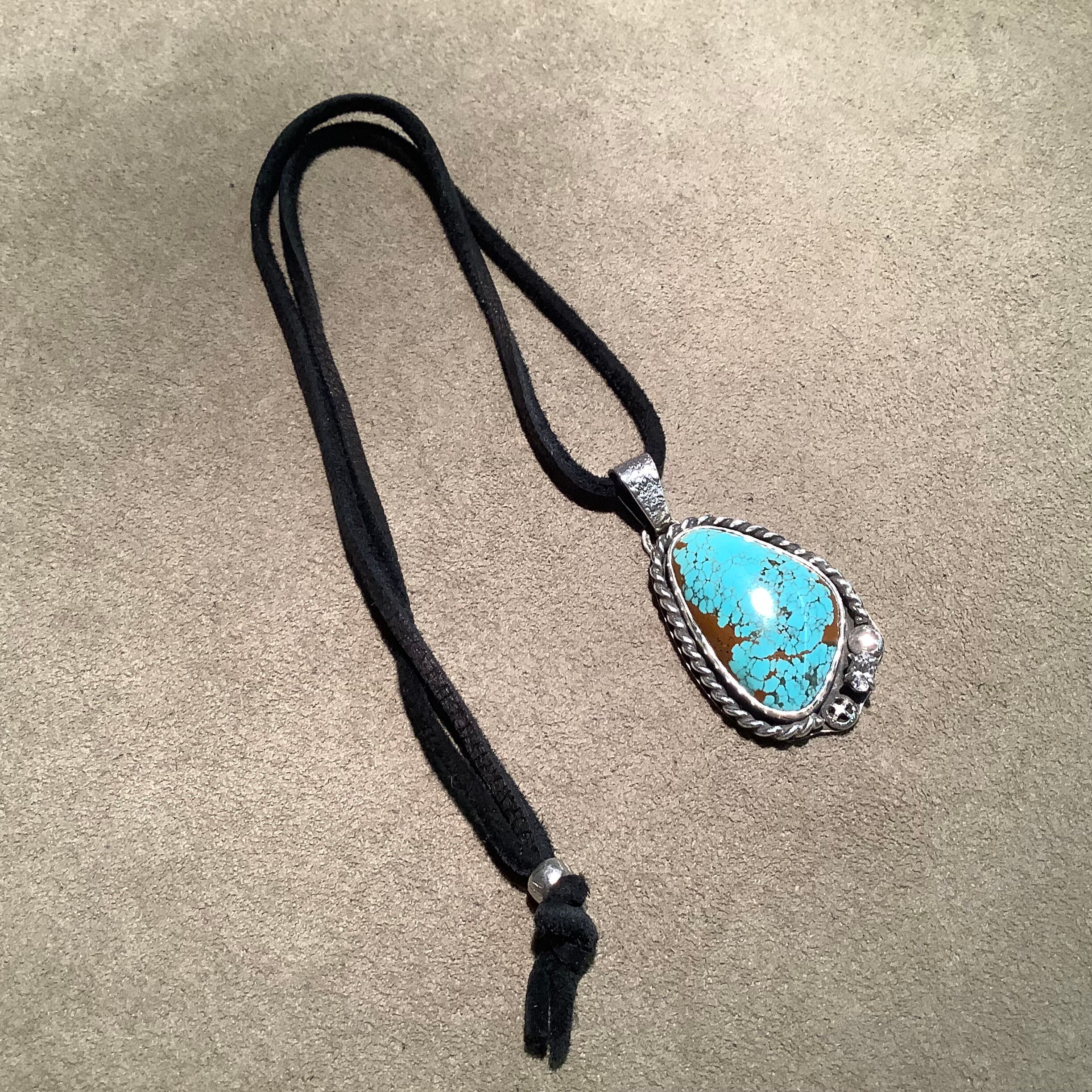 WHEELWORKS No.8 turquoise ナンバーエイト ターコイズ ペンダント
