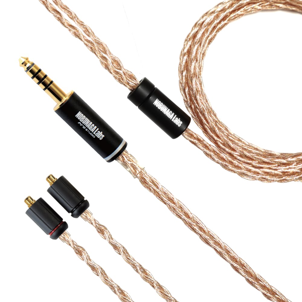 《SALE》【特選アウトレット】:薦枕 麗(こもまくら うらら): NOBUNAGA Labs INSPIRE NEO :: 4.4mm5極バランスプラグ対応 MMCXリケーブル