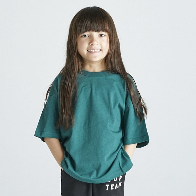 fov Plain Tee【90-160cm】Green