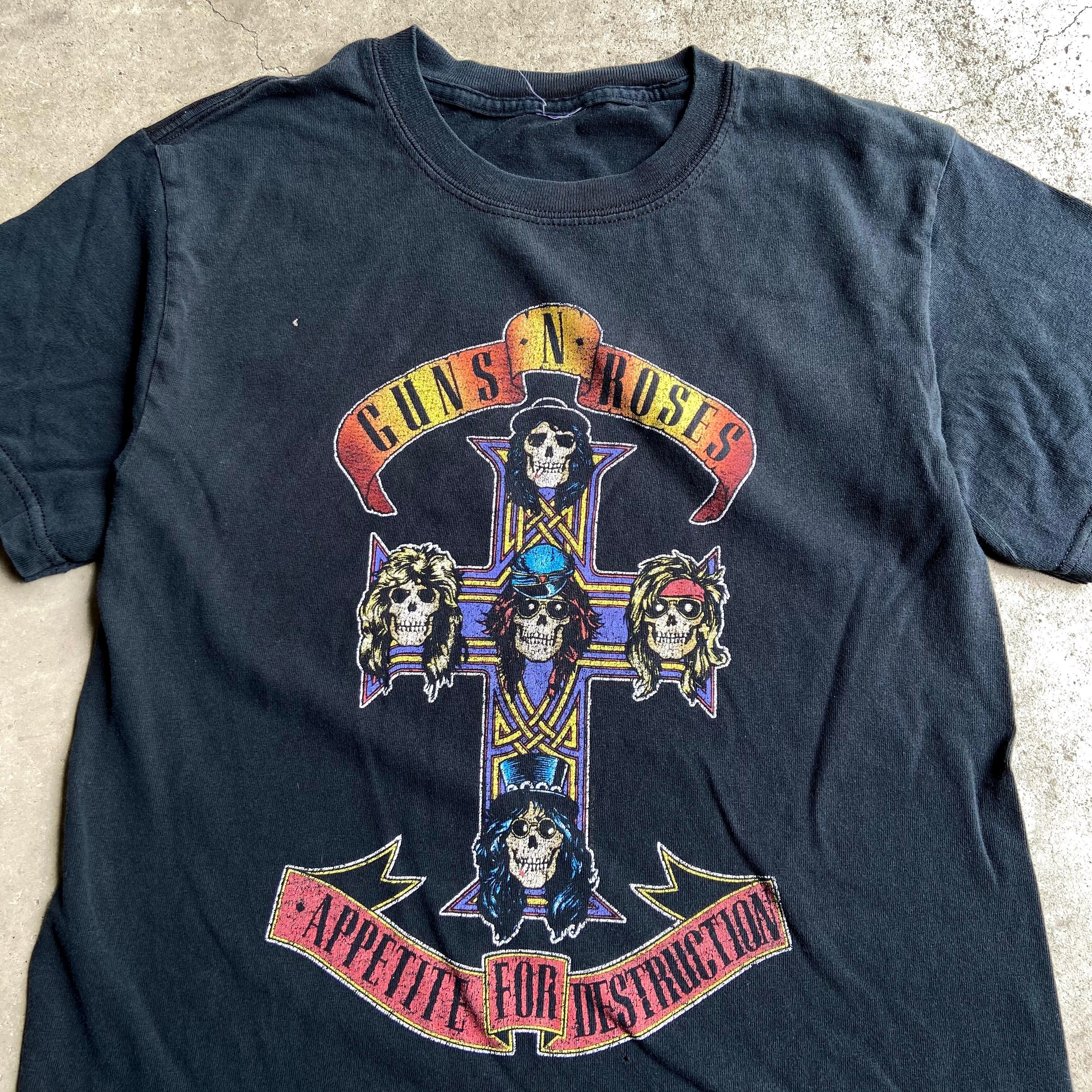 ヘインズ Hanes GUNS N' ROSES ガンズアンドローゼズ バンドTシャツ バンT メンズL /eaa317704