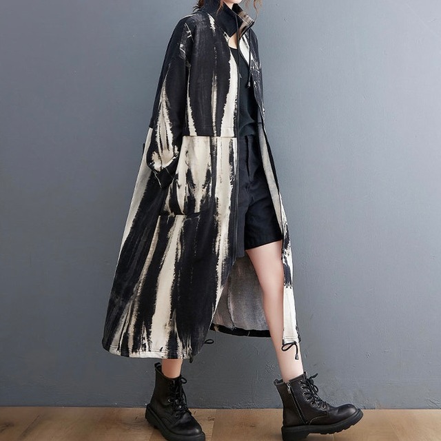 Stand collar design jacket C0039