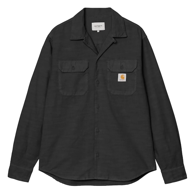 CARHARTT L/S Kelsey Shirt サイズM - Mirror (garment dyed) ロングスリーブケルシーシャツ CARHARTT L/S Kelsey Shirt サイズM - Mirror (garment dyed) ロングスリーブケルシーシャツ