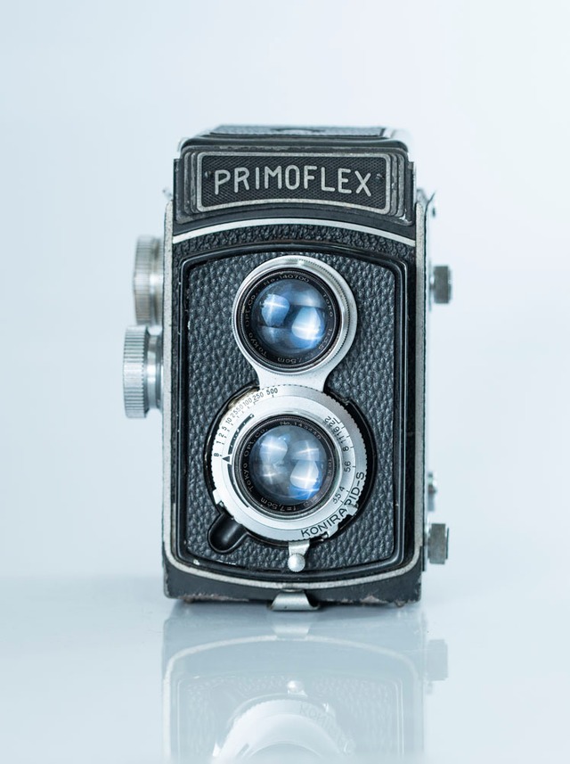 【使えるジャンク】二眼レフカメラ　PRIMO FLEX Ⅱ ？　プリモフレックス２？【送料無料】