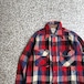 FIVE BROTHER / 50's wool flannel shirt size L相当