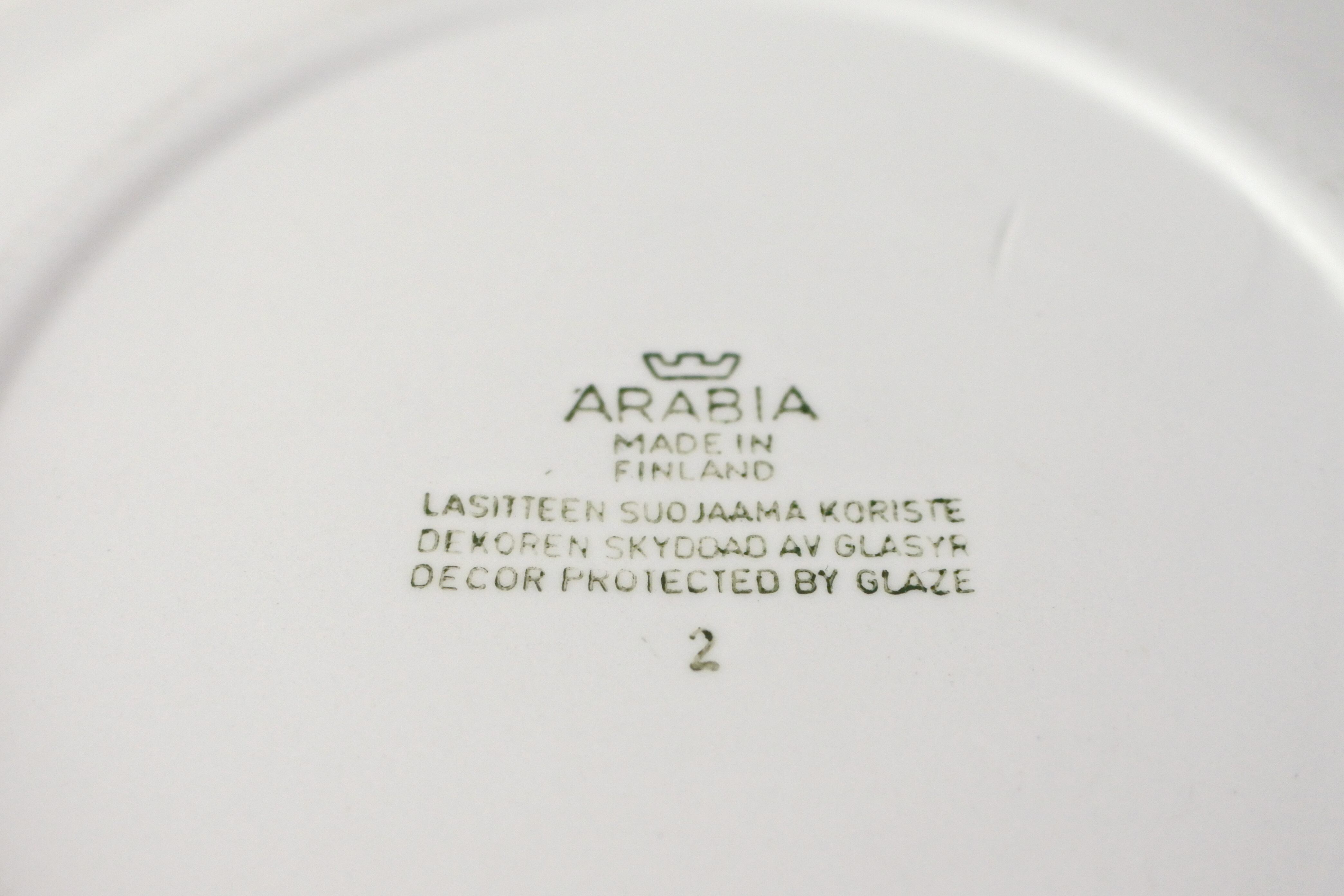 vintage ARABIA ATRIA plate 24.5cm / ヴィンテージ アラビア アトリア