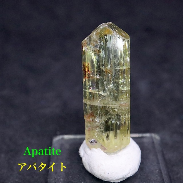 アパタイト 弗素燐灰石 3,7g AP080 鉱物 標本 原石 天然石 パワーストーン