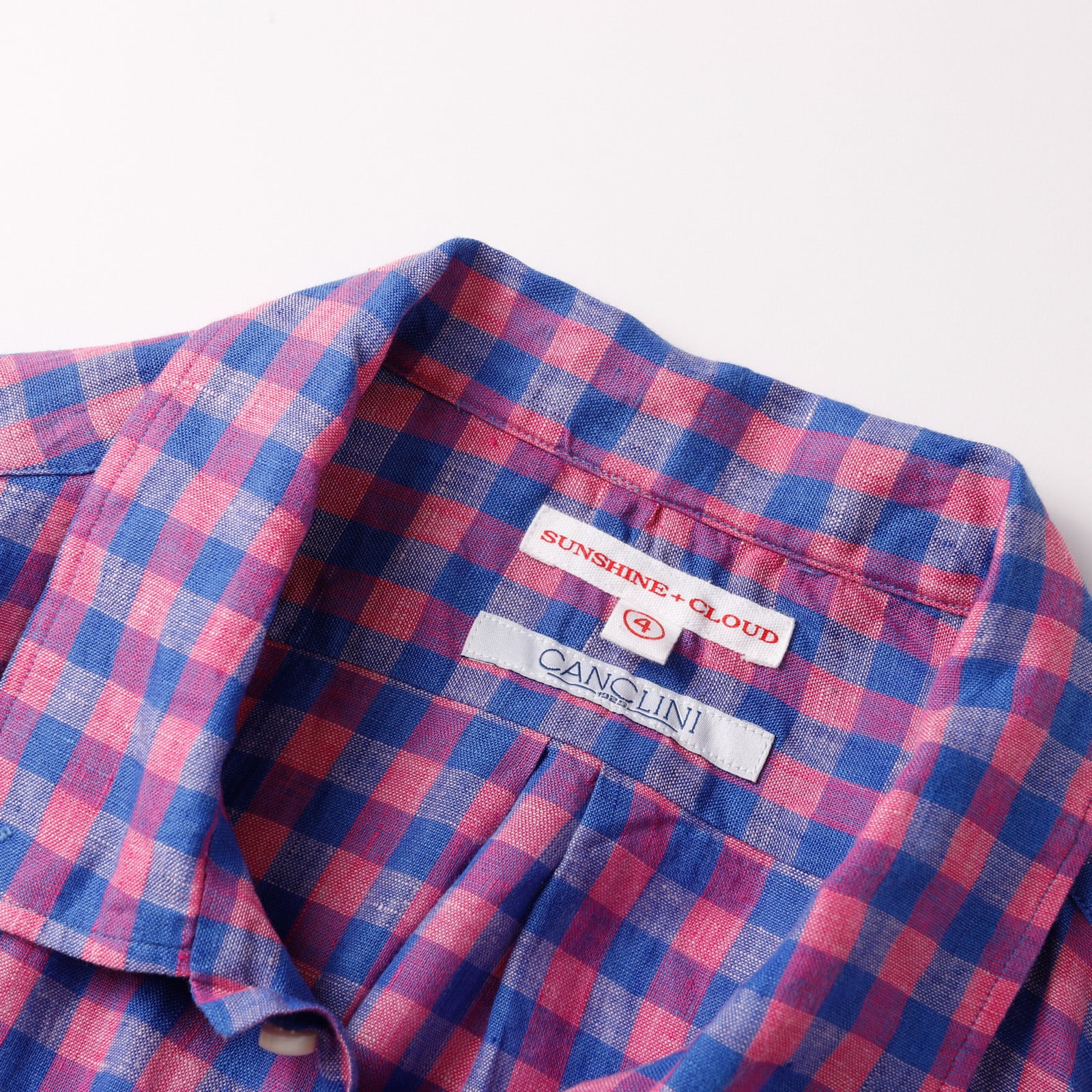 新品】SUNSHINE＋CLOUD MINTENS限定品 SPECIAL LINEN SHIRT BIG SIZE