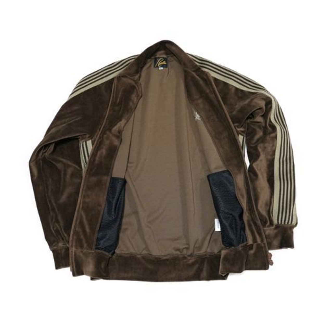 Needles ニードルズ / R.C TRACK JACET - C/PE VELOUR - Brown R.C  