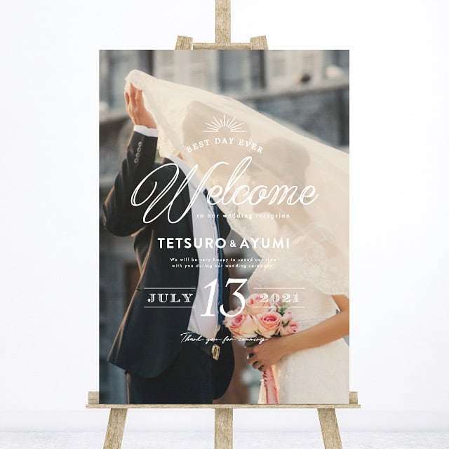 ウェルカムボード｜パネルボード｜ポスター | HAPILY