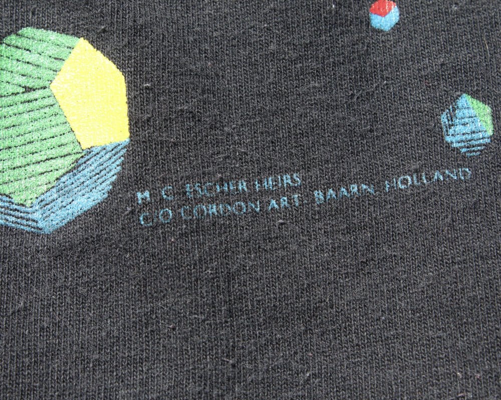 MC Escher Vintage T-shirt [MC Escher STARS] [1990s-ANDAZIA