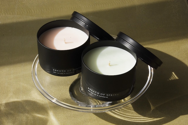 Breath of Spring【Aroma Soy Candle】【受注生産】