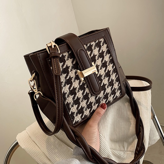 スタイルウィンターレッドシングル 冬物 手作りハンドバック5016836860