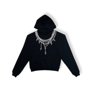 LAST NEST / necklace hoodie