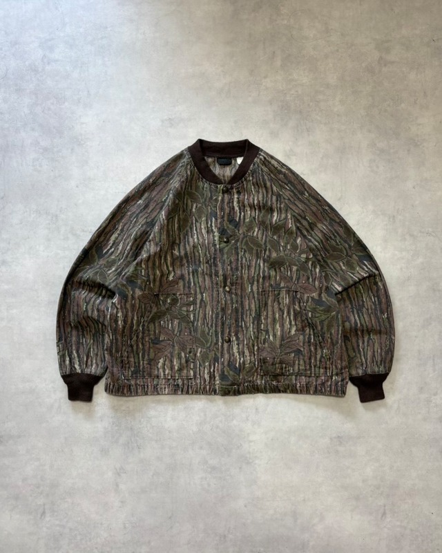 【VINTAGE】1980’s “LIBERTY” Realtree Camo Ripstop Hunting Jacket MADE IN USA