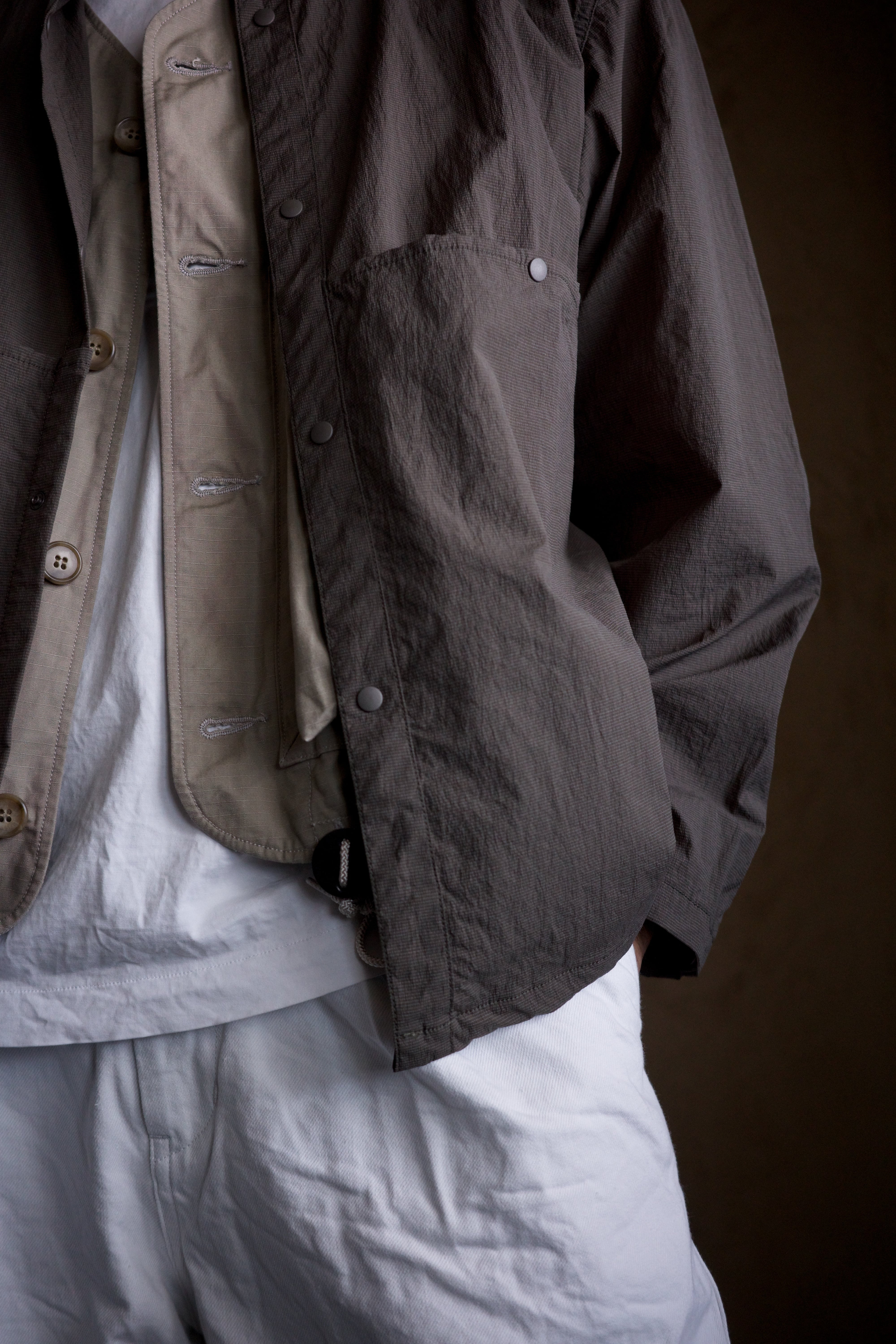 ENDS and MEANS / Light Shirts Jacket | iremono