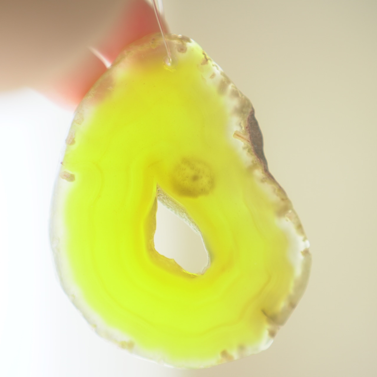 Pine Soda 02 - アゲートヒーリングチャイム / Agate Sun Catcher Wind Chime 1055