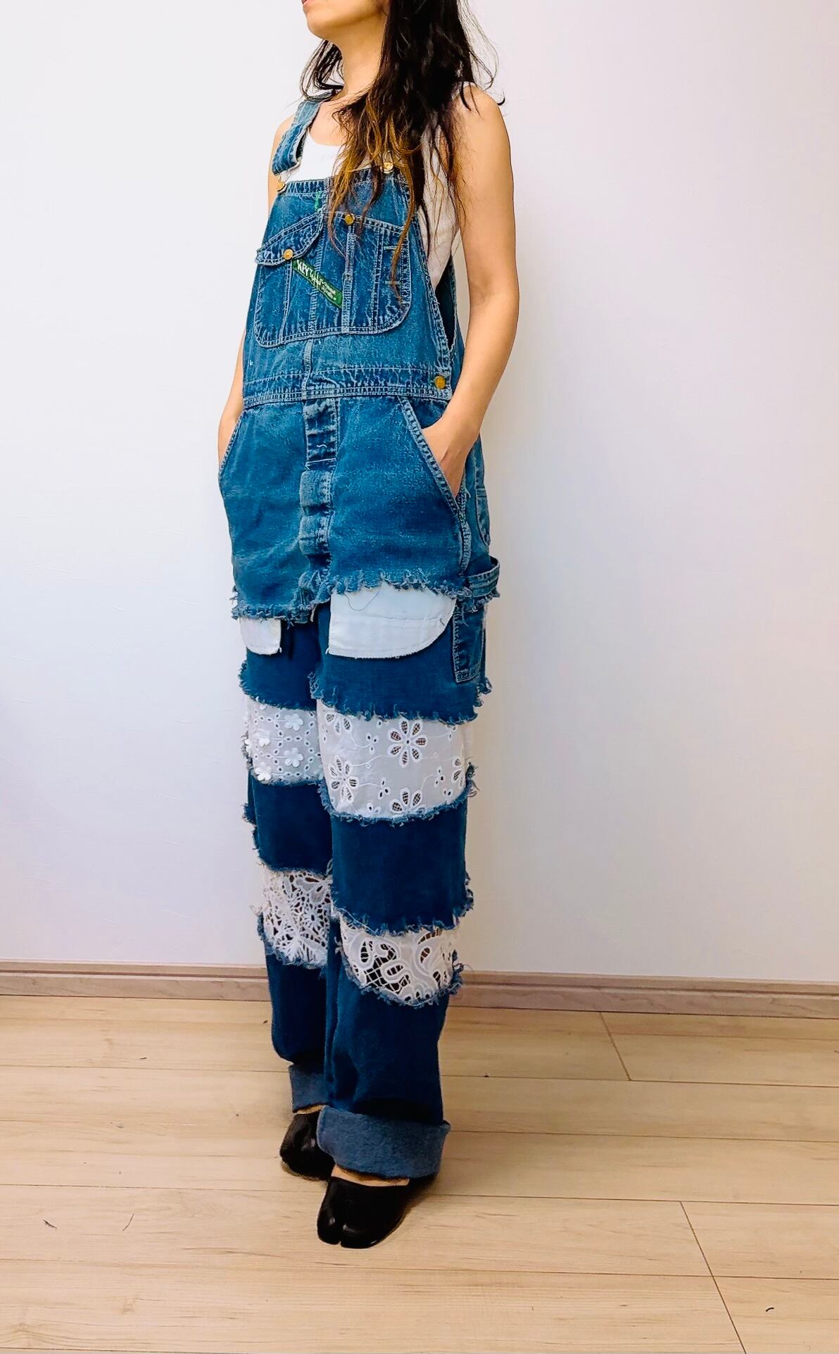 再販!key Overalls Remake Set レース切り替