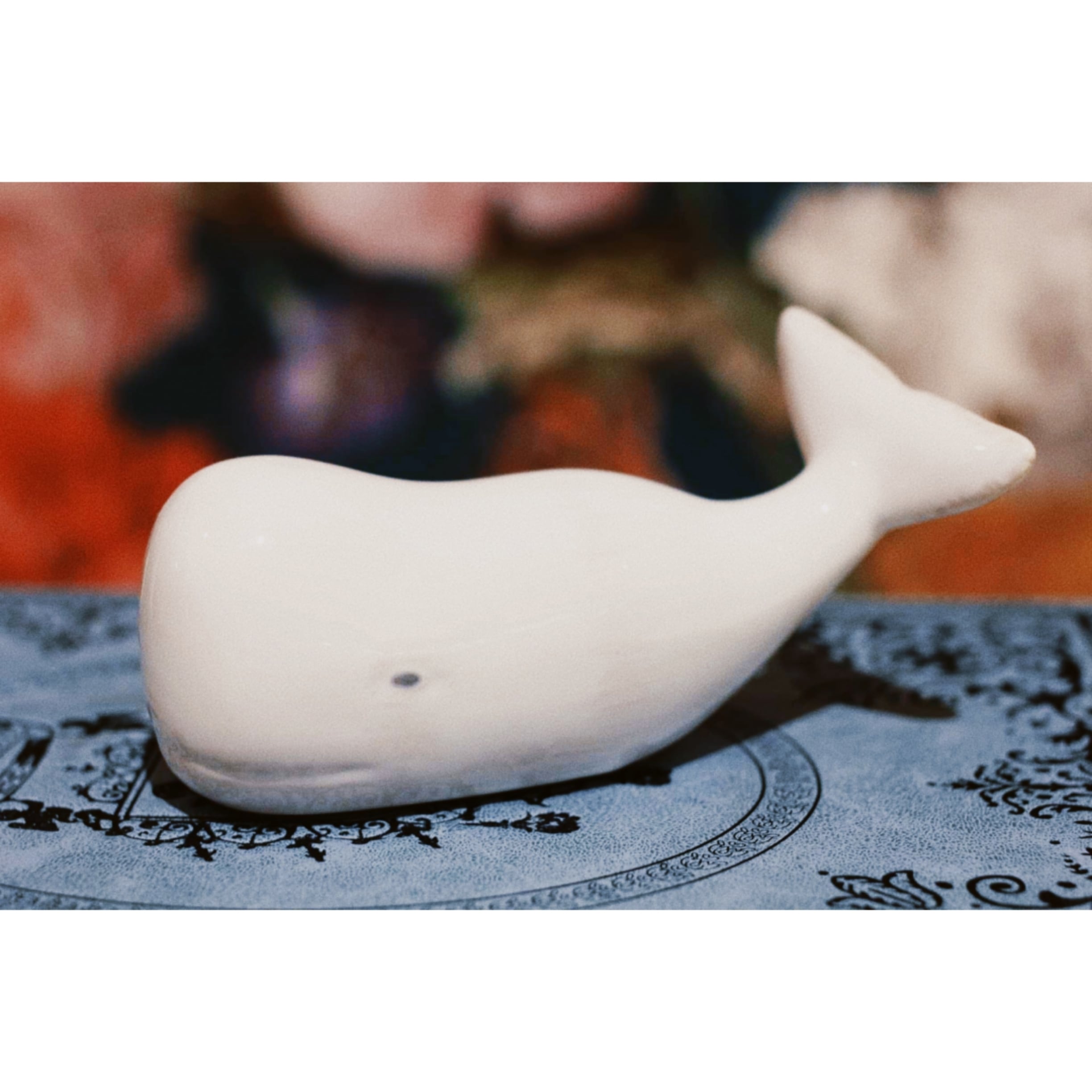 白いクジラのオブジェ（鯨/くじら/ミガルー）浜松雑貨屋 C0pernicus