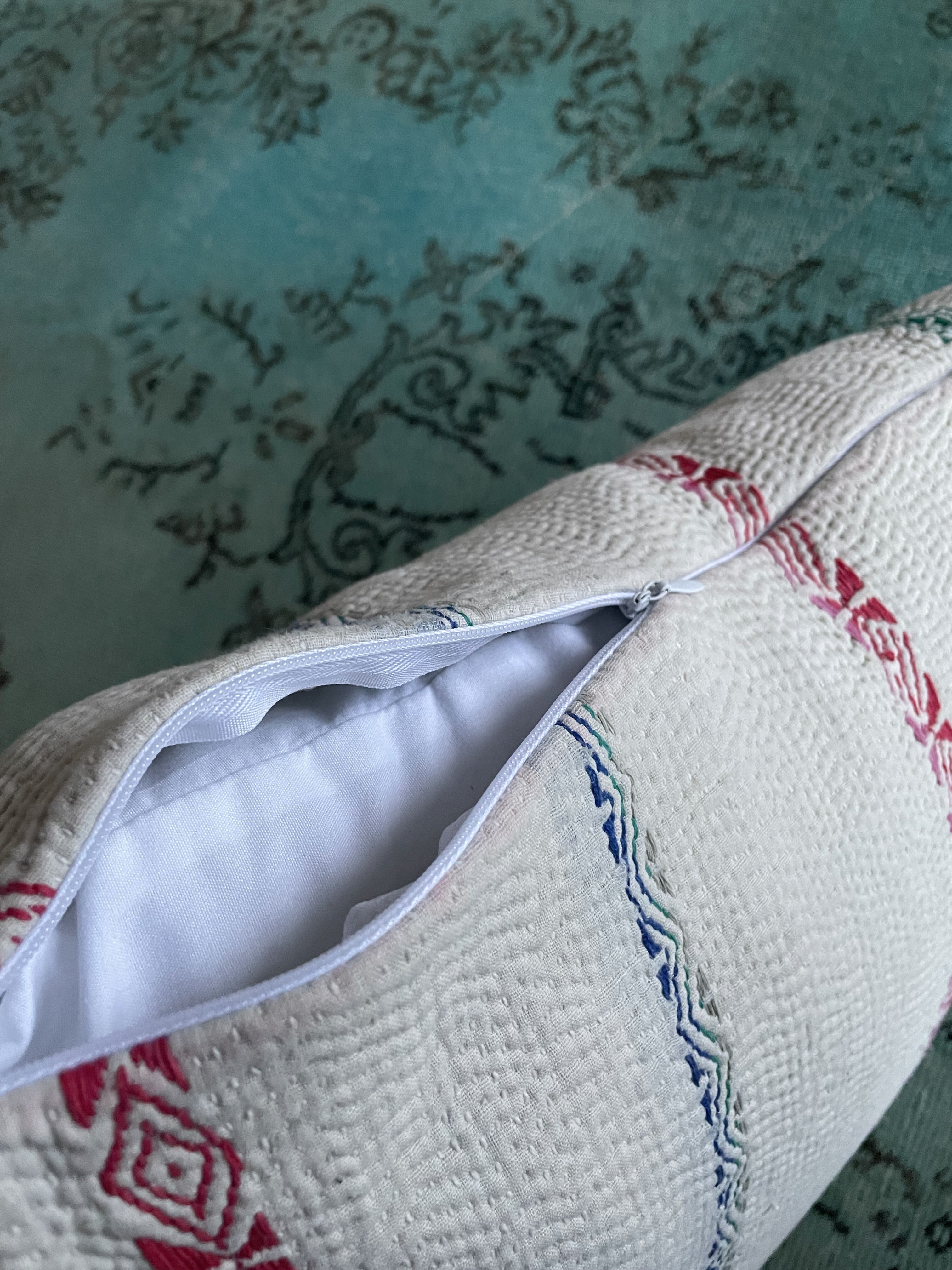 □カンタキルト クッションカバー 45角 インド製 | EARLY BIRD Co