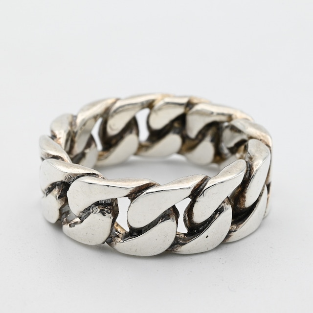 Chunky Curb Design Ring #19.0 / Italy