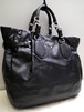 美品◆PRADA プラダ A4対応ビジネス可 ナッパレザー トート ハンド バッグ 黒◆ PRADAロゴが主張する高級感漂う希少な大容量トートモデル♪