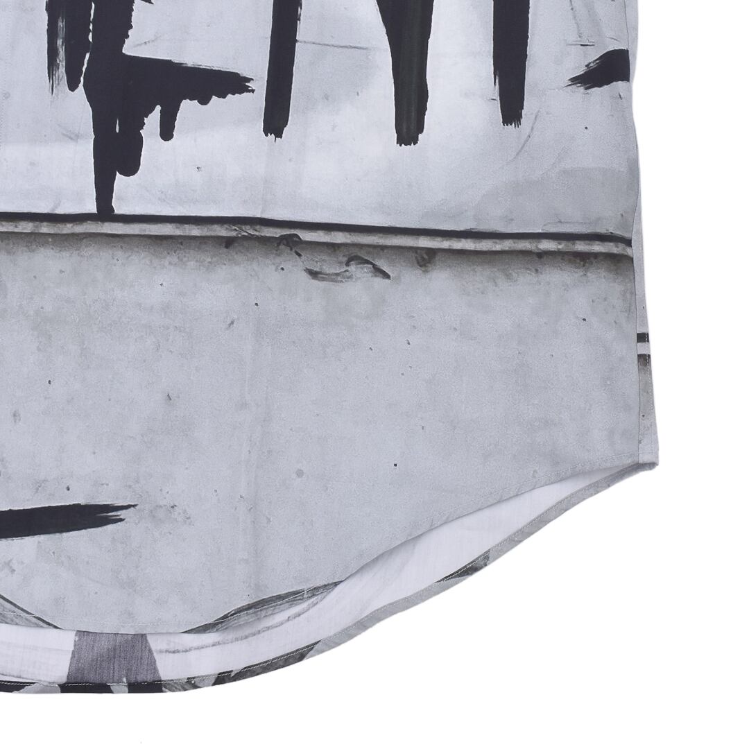 VETEMENTS】VETEMENTS GRAFFITI SHIRT(GREY MULTI) | AYIN