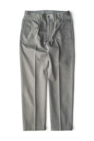 00's~ "Henrry Cotton's" Gray Color Cotton Moleskin Slacks