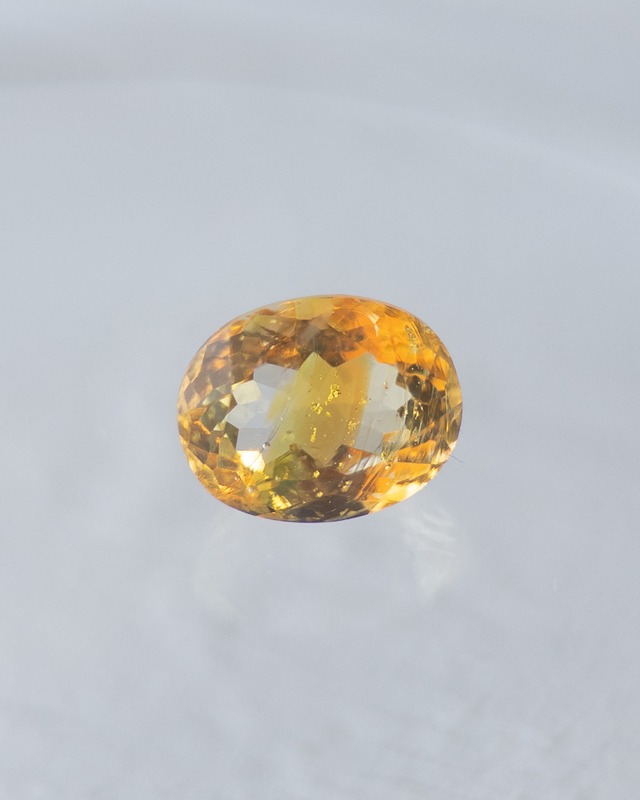 オーバル 10×8mm #313【硝子の宝石】箔入