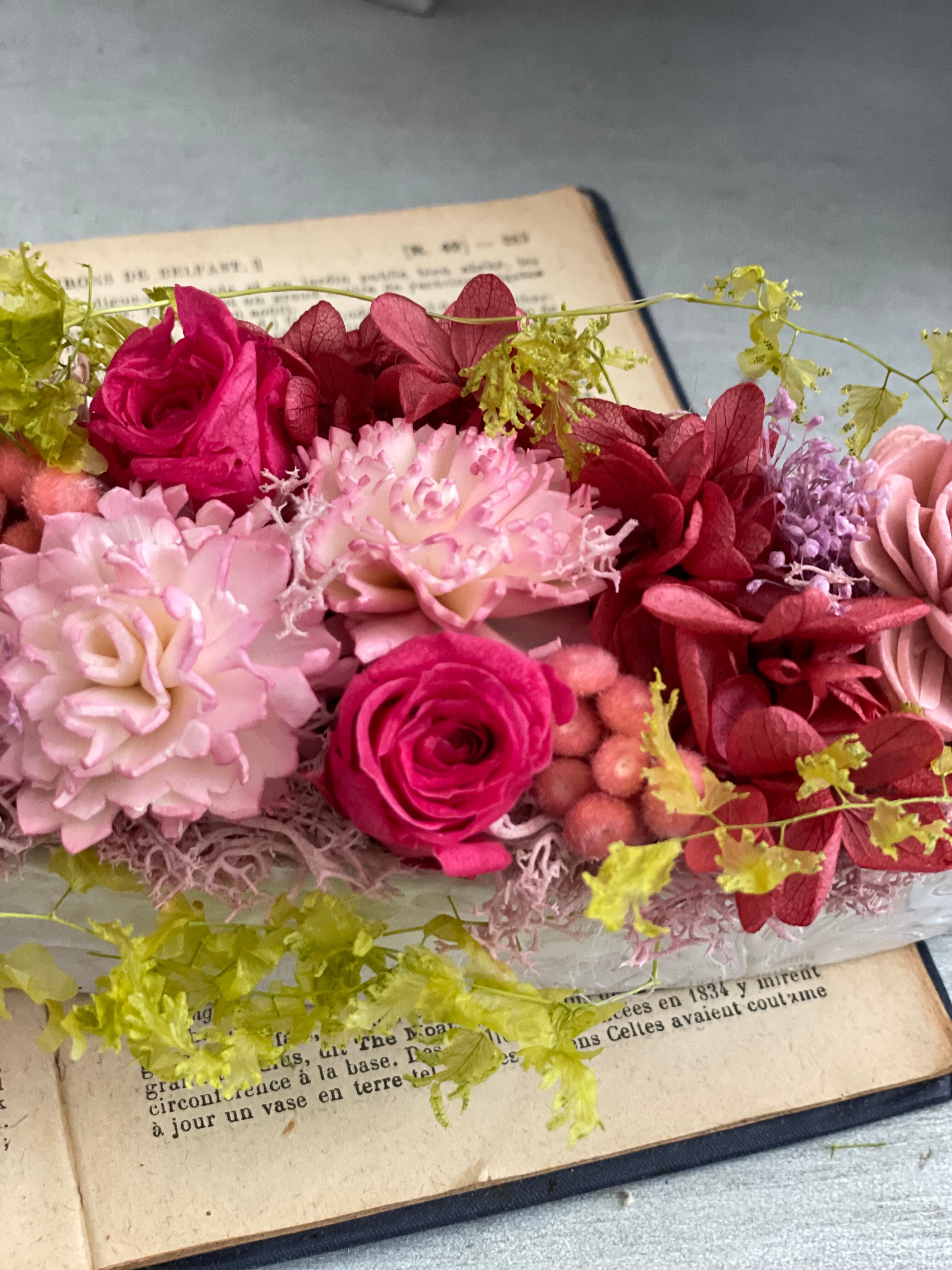 退職祝い 開店祝い 結婚祝い 還暦祝い プリザーブドフラワー フラワー