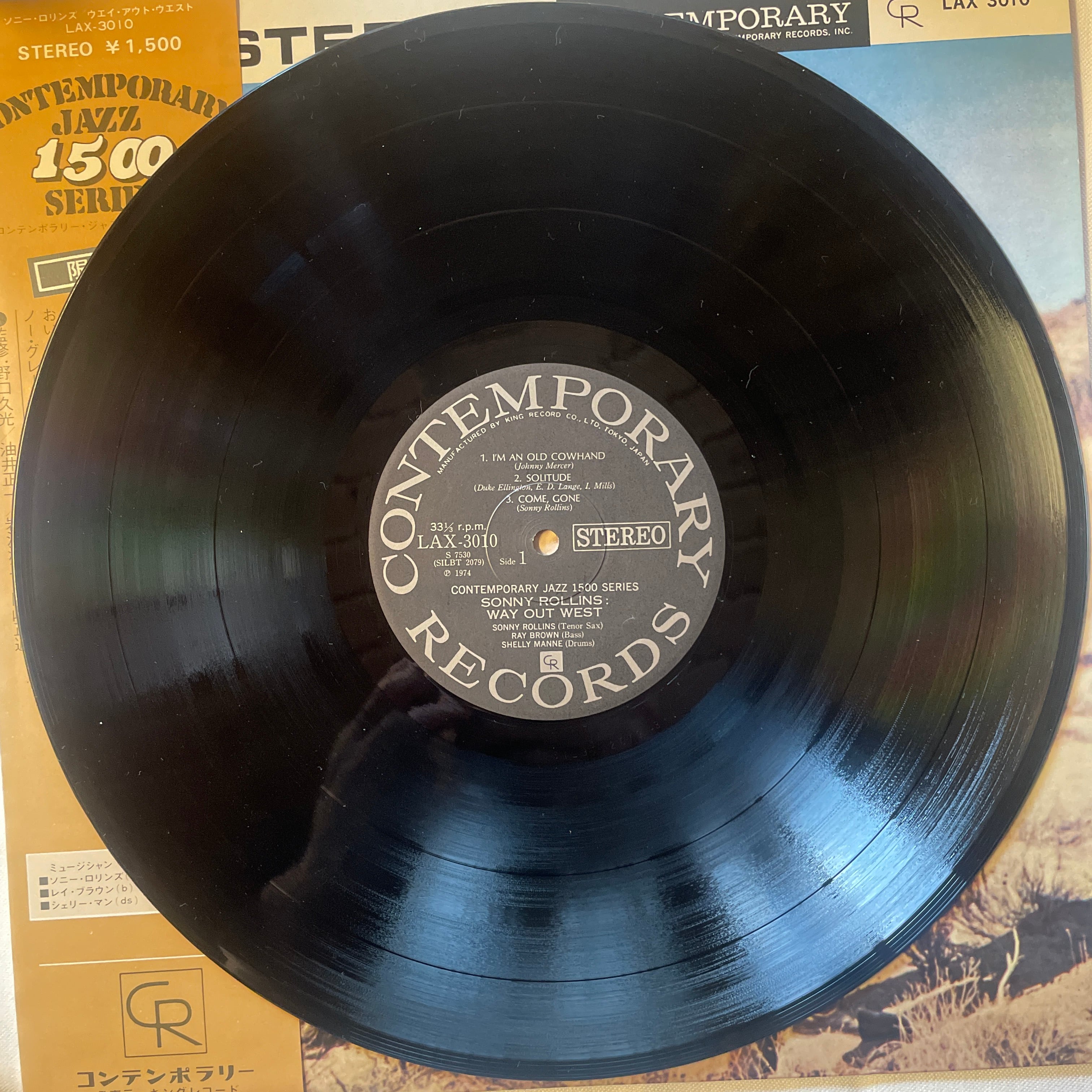 Sonny Rollins / Way Out West 【USED Vinyl】 | THEE COFFEE