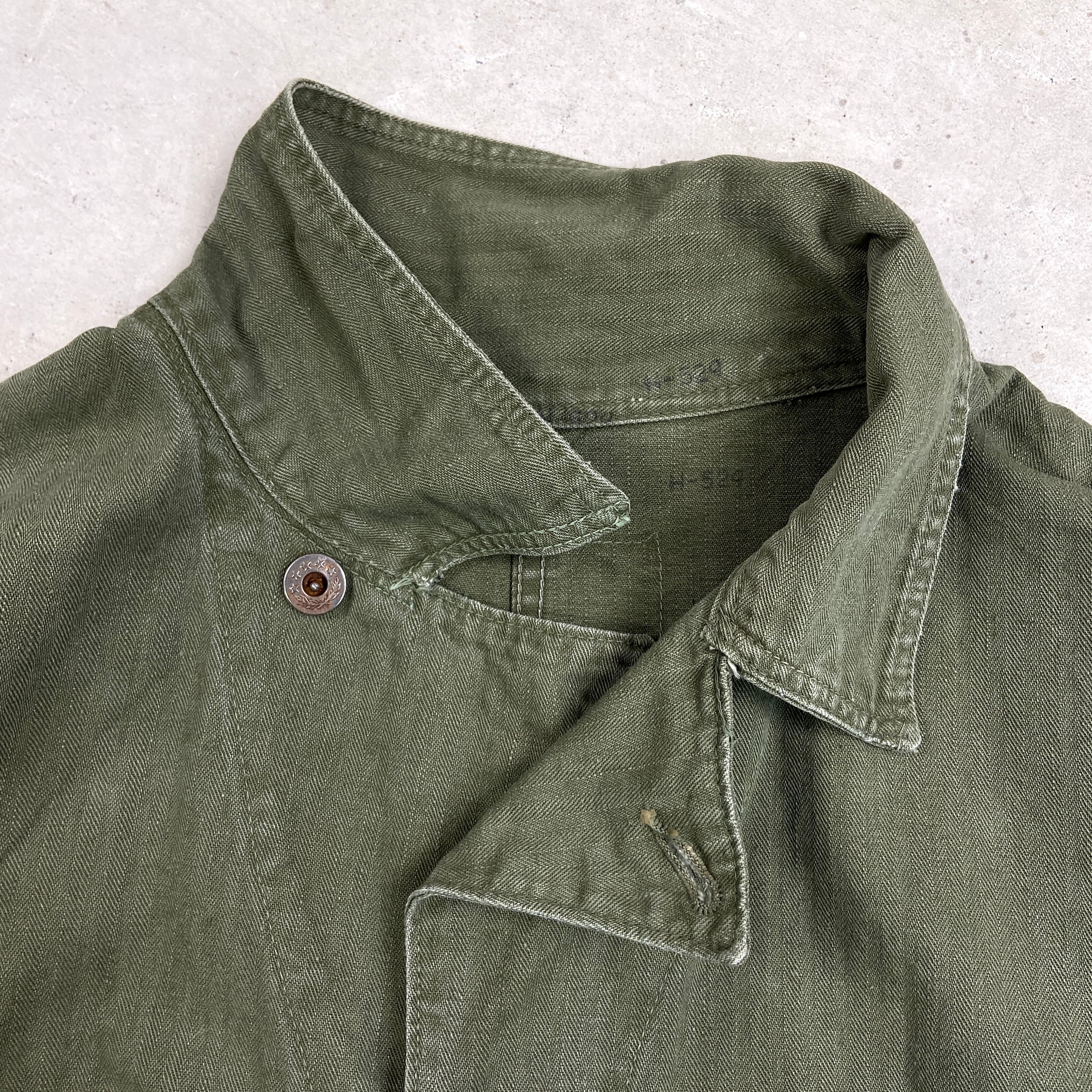 40年代 米軍実品 U.S.ARMY XX Corps HBT オールインワン 月桂樹ボタン