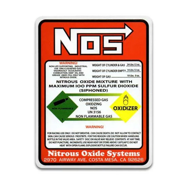 NOSステッカー  ニトロシール Lサイズ