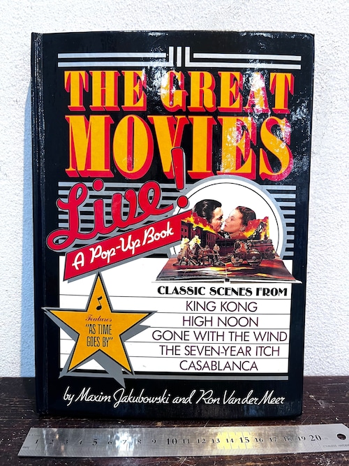 A POP-UP BOOK    THE GREAT MOVIES